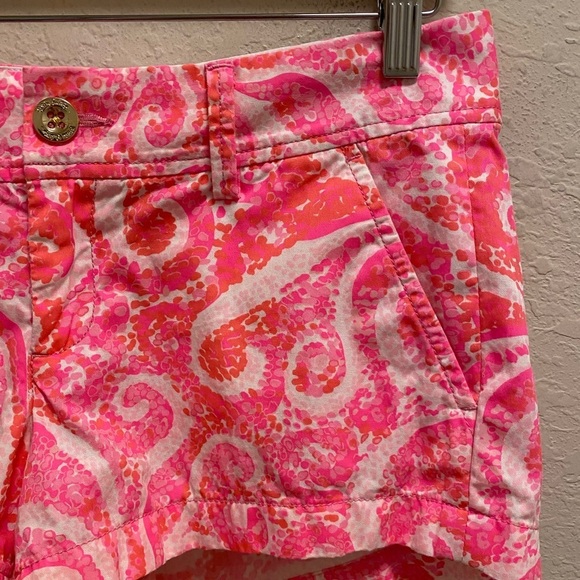 Lilly Pulitzer The Walsh Short In Pink Pout Size 4 - Picture 6 of 11